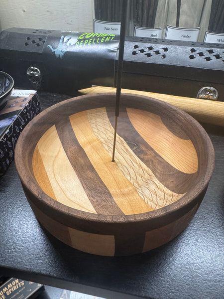 Incense burner dish