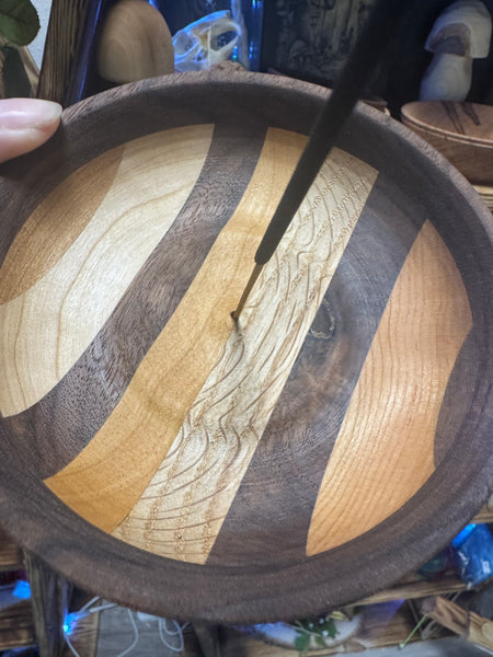 Incense burner dish