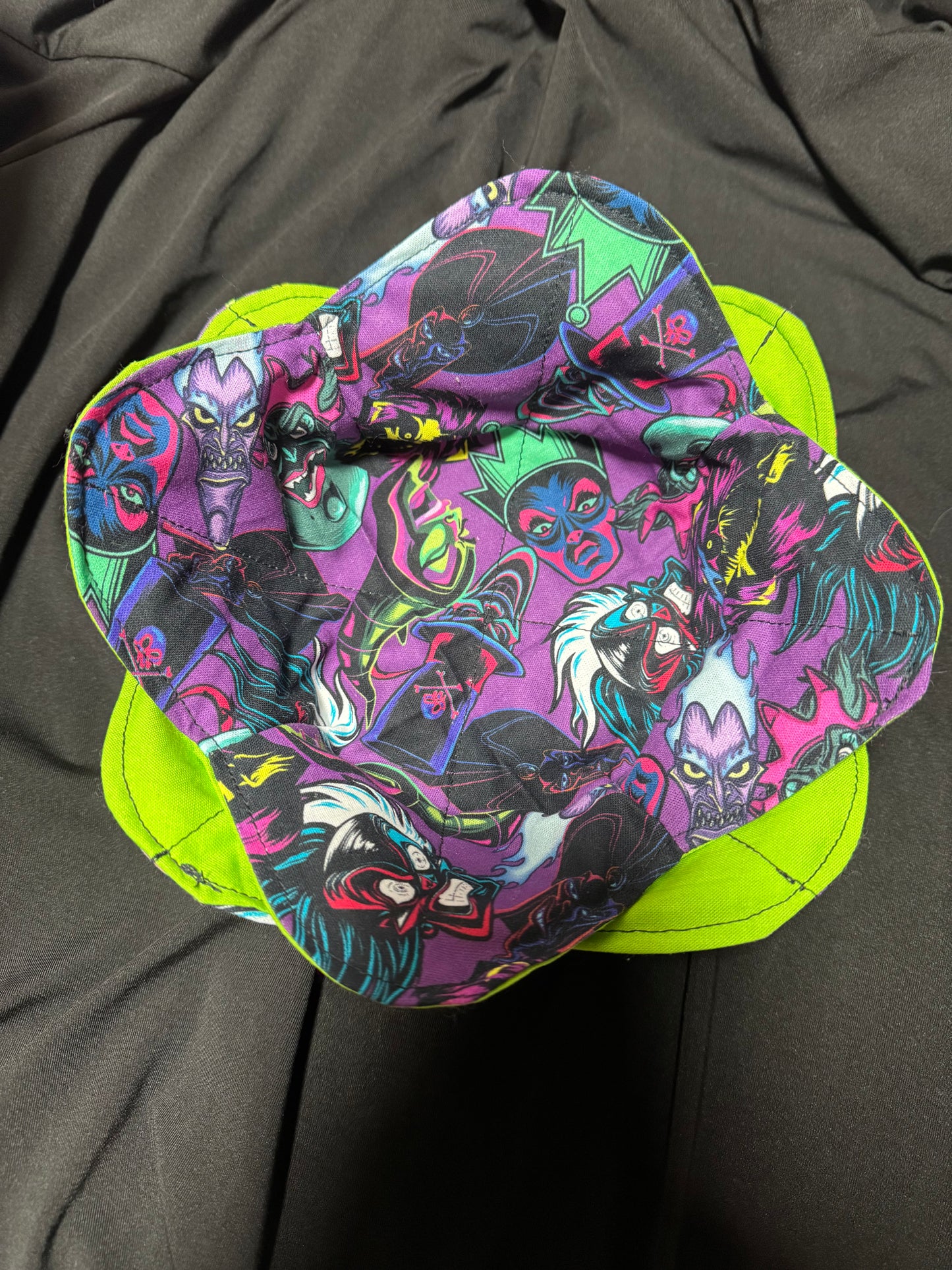 Villains Reversible Bowl Cozy - Microwave Safe Cotton Bowl Holder | Disney Kitchen Decor