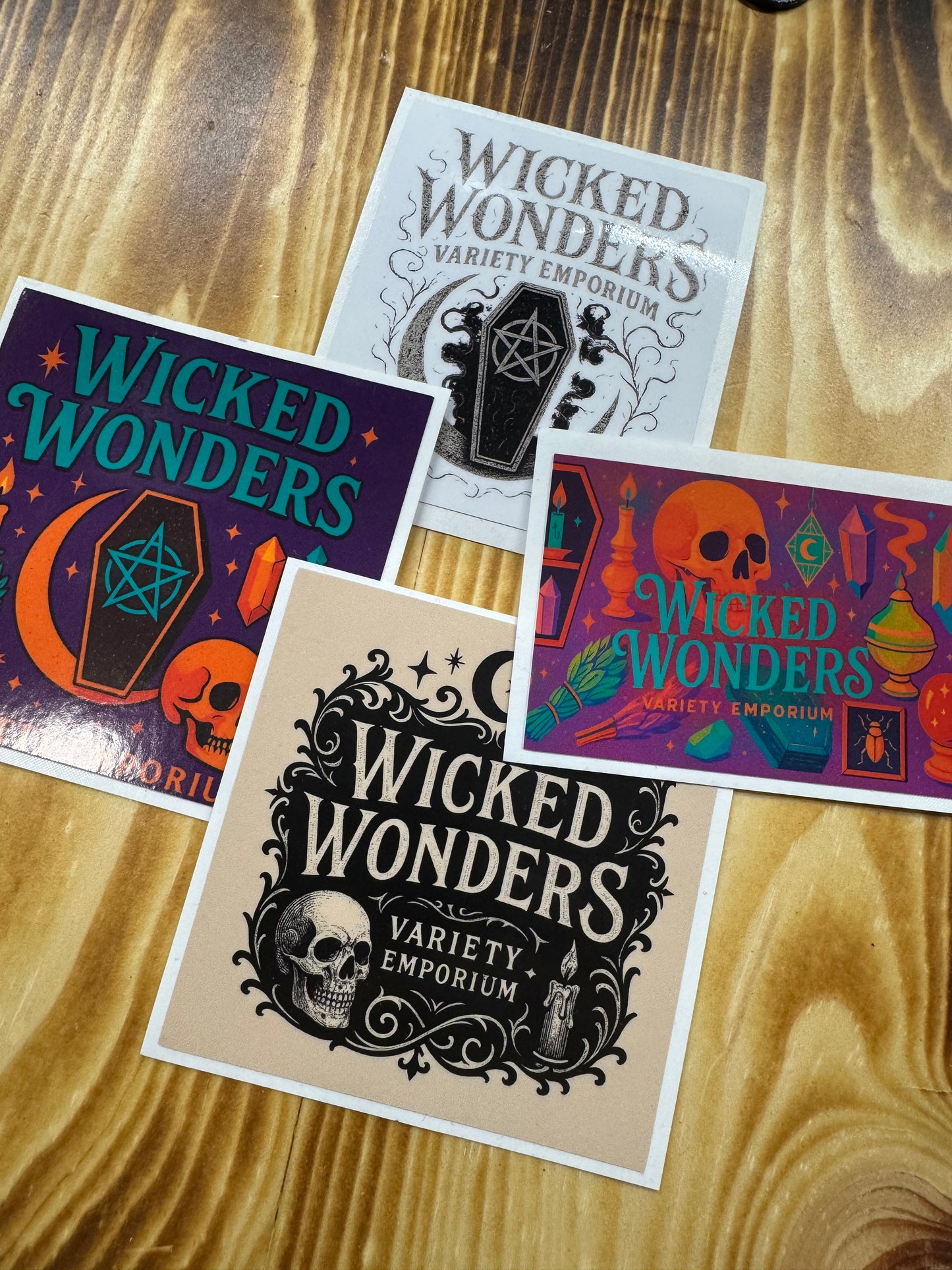 Wicked Wonders sticker bundle pack