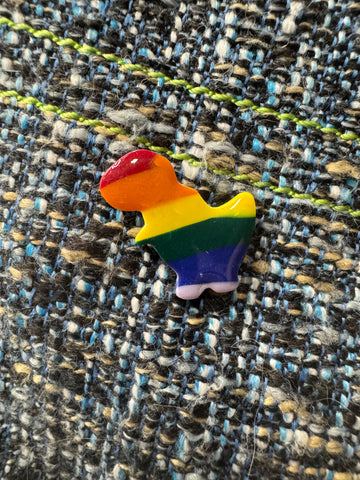 T-Rex dino pin
