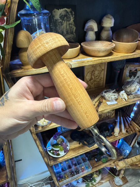 Mushroom handle bottle opener
