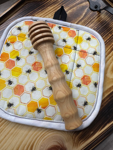 Honey dipper - maple wood