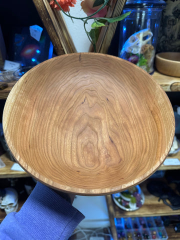 Cherry wood bowl
