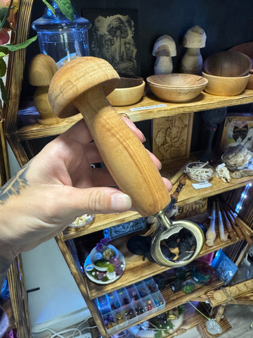 Mushroom handle bottle opener
