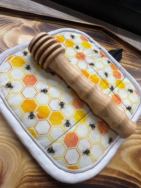 Honey dipper - maple wood