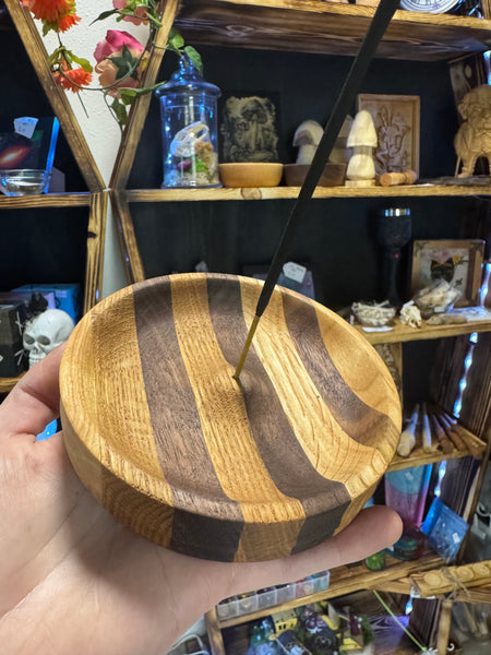 Incense burner dish
