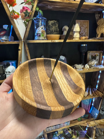 Incense burner dish