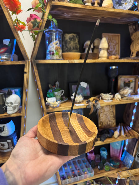 Incense burner dish