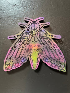 Moth wall art