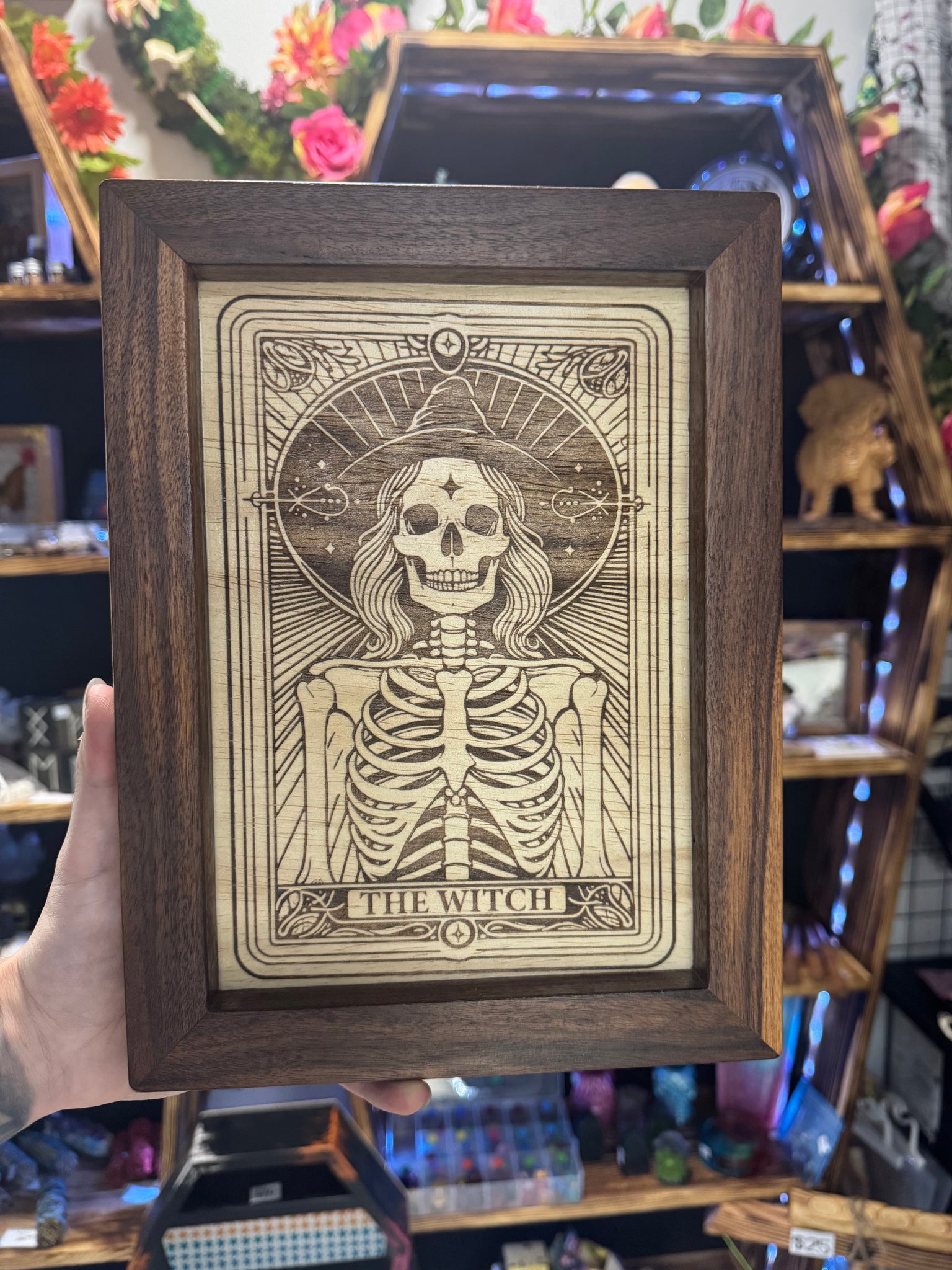 The Witch Tarot framed art
