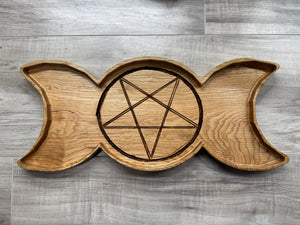 Moon phases shaped Tray