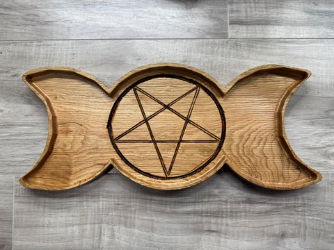 Moon phases shaped Tray
