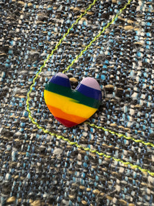 Heart pin