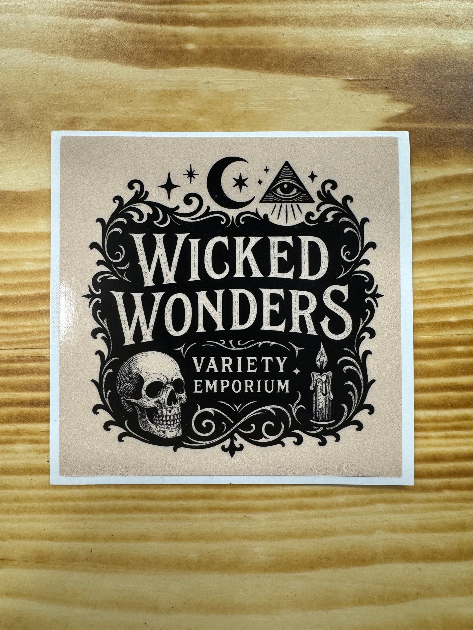 Wicked Wonders sticker -D3