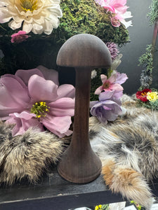 Mushroom- walnut wood