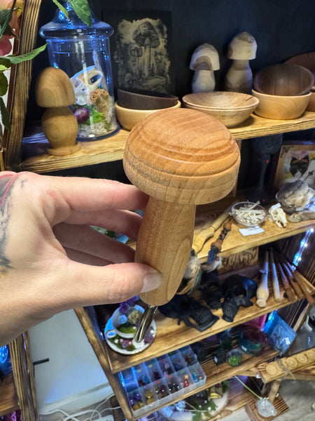 Mushroom handle bottle opener