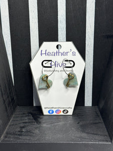 Key to your heart dangle earrings-s