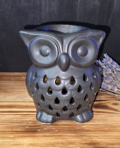 Owl oil/wax tealight burner