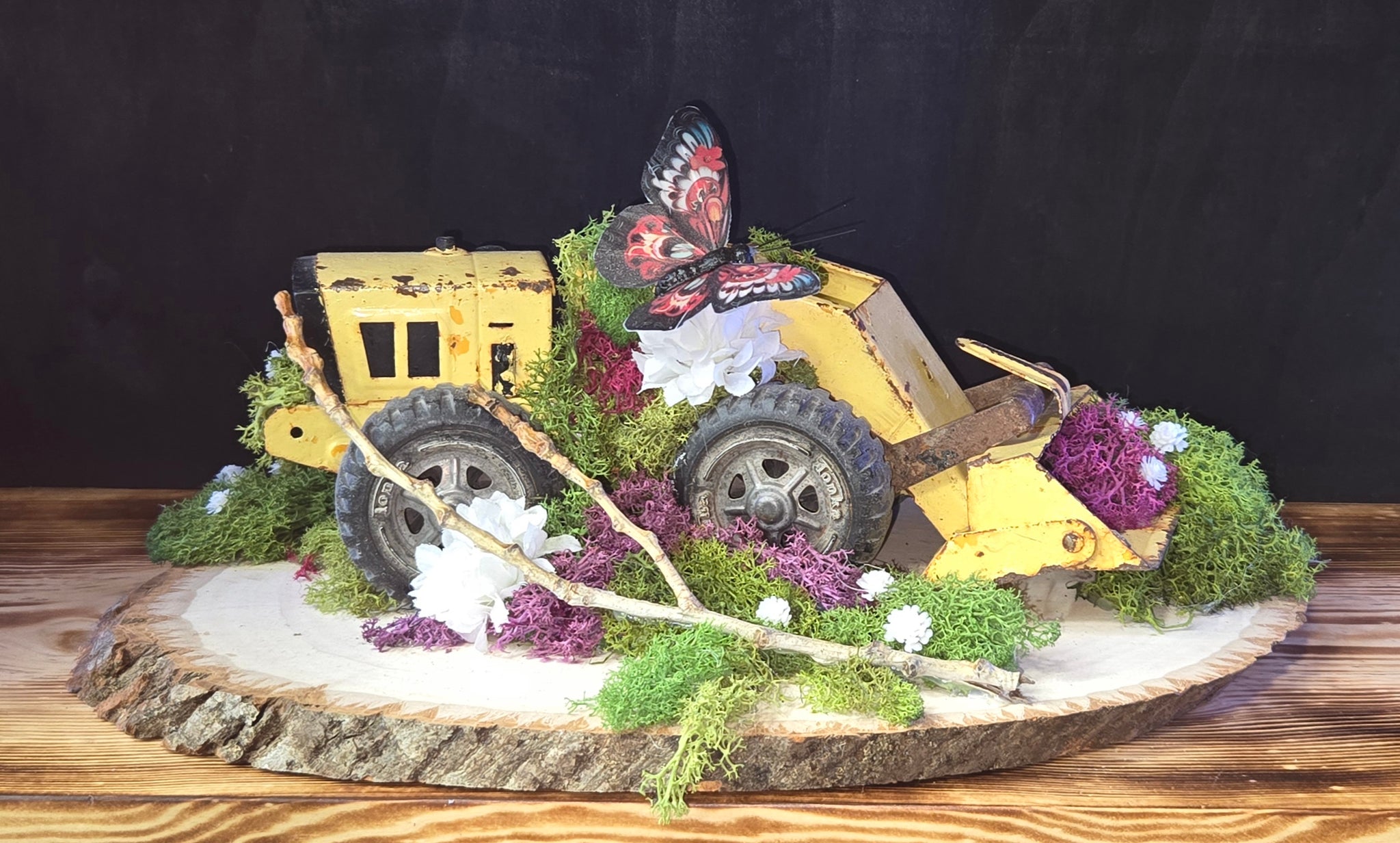 Forgotten tractor toy