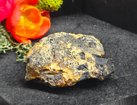 Black Tourmaline cluster