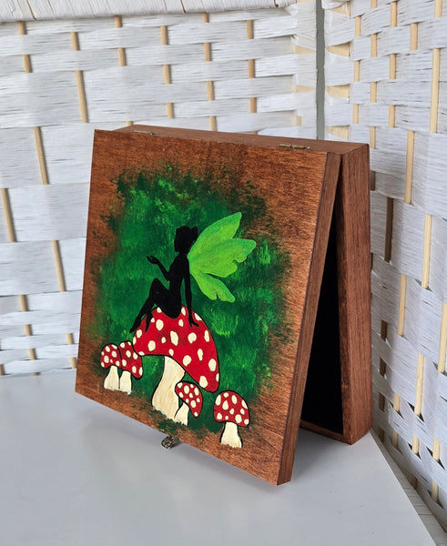 Fairy mushroom box